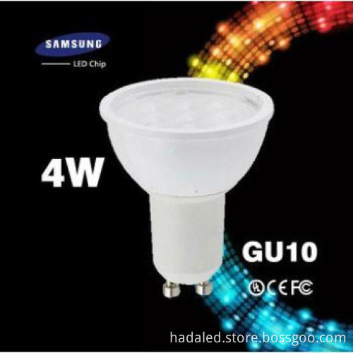 high quality 4w Gu10 LED Spotlight